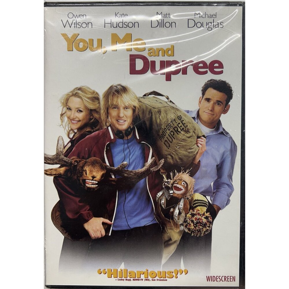 You, Me and Dupree (2006, Anamorphic Widescreen DVD) BRAND NEW & FACTORY SEALED